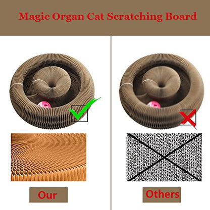 TheKURIN™  Magic Organ Cat Scratching Foldable Board