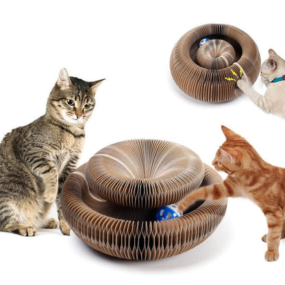 TheKURIN™  Magic Organ Cat Scratching Foldable Board