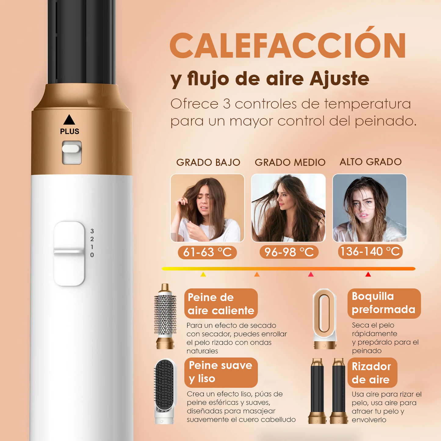 TheKURIN™ Estilizador mágico 5 en 1